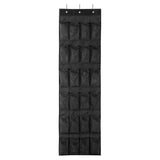 24 Pockets Over the Door Shoe Rack