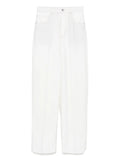 Bottega Veneta Women Pantaloni A Gamba Ampia In Denim