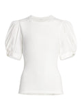 A.l.c. Casey Puff Sleeve Tee, Size Large