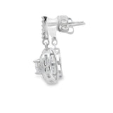 Cubic Zirconia Earrings Sterling Silver
