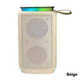 KP-562 Portable Mini Bluetooth Speaker Dual-Magnet Subwoofer RGB Lighting Wireless TF Card Support Hot-Selling Cross-Border Item