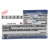 IGI Certified 4.0 Cttw Diamond 14K White Gold Classic 7â€ Tennis Bracelet (H-I Color, I1-I2 Clarity)