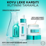 Loreal Paris Bright Reveal Peeling Serum - AHA BHA PHA Exfoliating Skincare for Renewal and Brightening