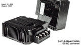 DC-DC Converters: step up/down transformers for 12V, 24V & 48V