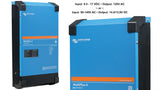Victron 120V Inverter & Charger - 12/24/48V; 500 - 5000 Watts