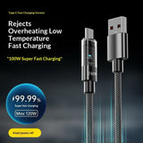 240W Fast-charging Data Cable For Smartphones And Car Use