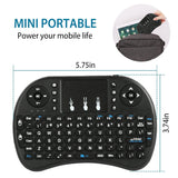 2.4G Mini Wireless Keyboard Touchpad