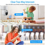 2.4G Wifi Solar Wireless 1080P Surveillance Camera with Flood Light Night Vision
