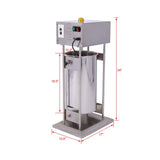 25L Commercial Electric Stainless Steel Sausage Maker Stuffer (SAK29537)