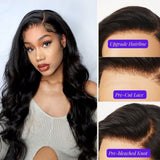 250% Density 13x4 Full Lace Human Hair Wigs With Curtain Bangs Hd Lace Front Wigs Glueless Curly Wigs Human Hair Lace Front