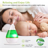 250 ML Cool Mist Humidifier with 7 Color Changeable LED Lights