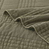 Stonewashed Cotton Quilt Set