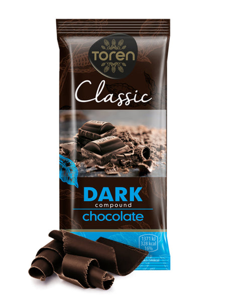 Toren classic dark compound chocolate 52g 24pk