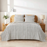 Hand Stitched Block Print Kantha Coverlets