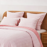 Hand Stitched Reversible Kantha Pillow Sham Pairs