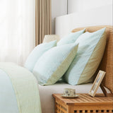 Hand Stitched Reversible Kantha Pillow Sham Pairs