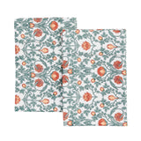 Arts & Crafts Floral Printed Pillowcase Pair