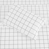 Grid Printed Cotton Percale Pillowcases
