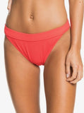 Roxy Poppy Red Mind of Freedom Bikini Swim Bottoms, Size XL