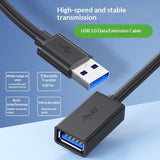 USB 3.0 Male-to-female Data Extension Cable