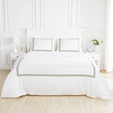 600 Thread Count Rope Embroidered Duvet Set