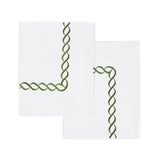 600 Thread Count Rope Embroidered Euro Sham Pairs