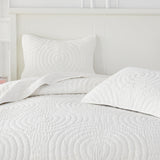 Halo Cotton Voile Hand Stitched Quilt Set