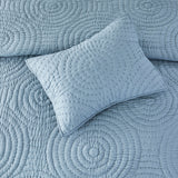 Halo Cotton Voile Hand Stitched Quilt Set