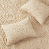 Halo Cotton Voile Hand Stitched Quilt Set