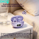 KP-206 New Wireless Bluetooth Earbuds Digital Battery Display OWS High Fidelity Audio Clip-On Design Export-Ready Factory Stock Gift Item