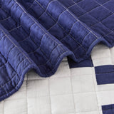 Irish Chain Patchwork Cotton Quilt Set