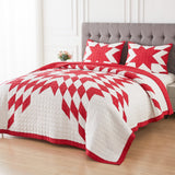 Star Patch Patchwork Cotton Quilt Set