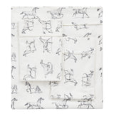Horses Flannel Sheet Set