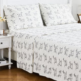Horses Flannel Sheet Set