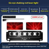 Six-eye Double Swing Full Color Laser Lamp
