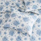 Petit Toile Cotton Flannel Quilt Set