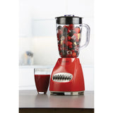 Brentwood 350W 50 oz 12-Speed Blender Red