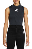 Nike NSW Air Rib Tank Shirt in Black Size Large | Cotton | Jimmy Jazz