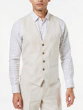 INC International Concepts Men's Linen Blend Vest, Size XS