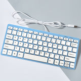 USB Desktop And Notebook Computer Keyboard Wired Mini Noiseless Keypad