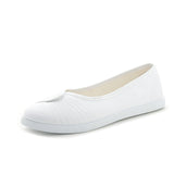Soft Sole Breathable Casual White Sneakers - Lightweight Comfortable Walking Shoes For Daily Wear