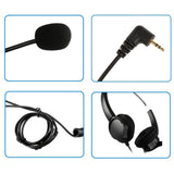 2.5mm Dual Headset for Cordless Phones