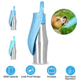 25oz Portable Dog Stainless Steel Water Dispenser Leak Proof Design