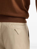 Prada Men Vintage-Effect Cotton Bermudas