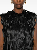 Prada Women Abito Midi Con Fiocchi