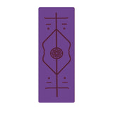 Non Slip TPE Yoga Mat Position Line Beginner