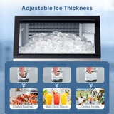 200LBS Freestanding Commercial Ice Maker Z5895