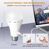 E27 Screw Base Tri-Color RGB Timer-Controlled Dimmable Bulb