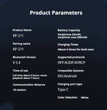 KP-211 Best-selling TWS Bluetooth Earbuds Long Battery Life High Quality Stereo Surround Sound Stylish Design In Stock