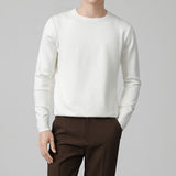 Thickened Knitted Crew-neck Sweater